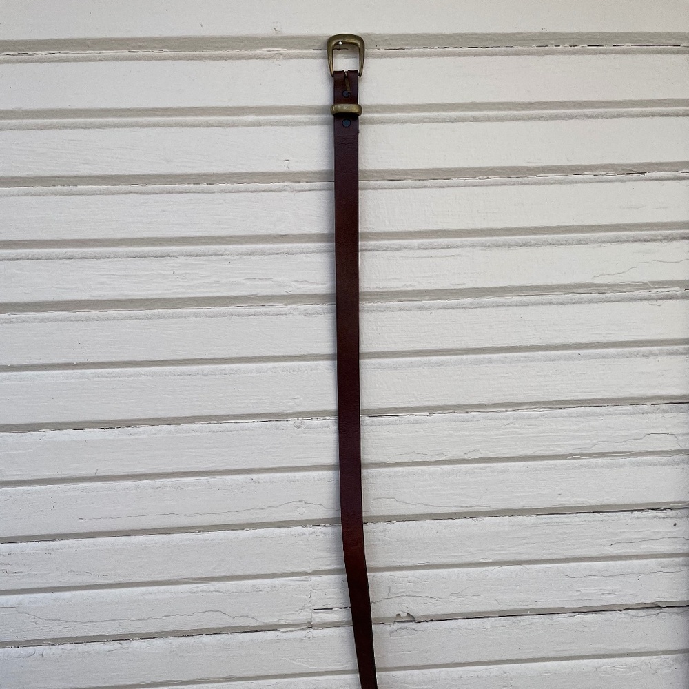 Brown Leather Levi's Belt